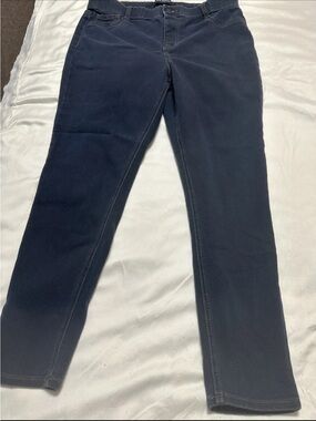 Isaac Mizrahi Dark Navy Skinny Jeans